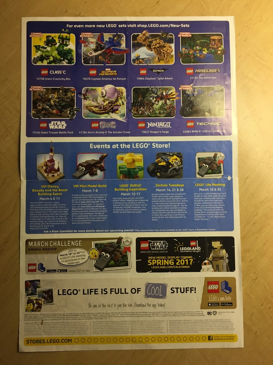 Lego march cheap calendar