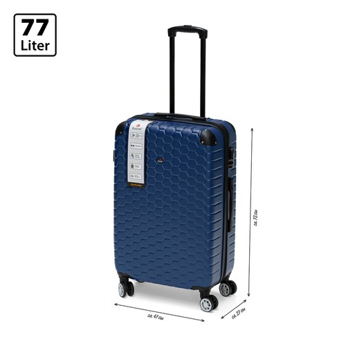 Koffer Reisekoffer 4 Rollen Kofferset 5 teilig Hartschale Trolley S-M-L-XL-XXL - Bild 9 von 169