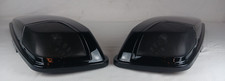 UNBRANDED FOR HARLEY BLACK GLOSS SADDLEBAG SPEAKER LID SET  XF111529-02-A
