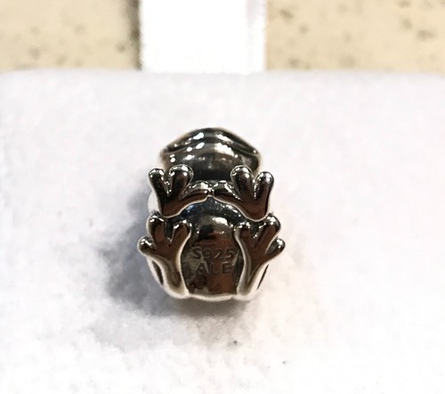 RETIRADO Pandora Oro 14K Príncipe Rana Dije #791118 + Caja de Regalo GRATIS + Etiqueta - Imagen 4 de 7