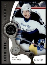 2005-06 SP Game Used Paul Ranger Rookie 946/999 Tampa Bay Lightning #163