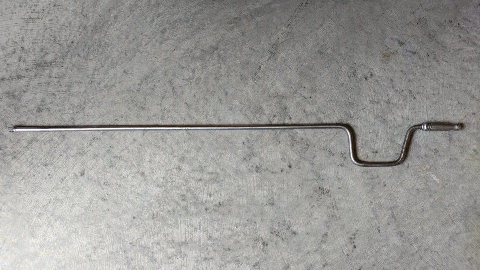 Llave de mango de velocidad de accionamiento vintage de 3/8" de 36" de largo F-4-N D-132891 Foto 2 de 4