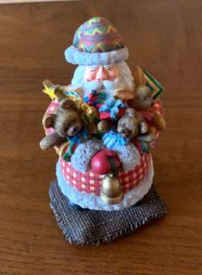 LANG & WISE Classic Santa Figurine Santa's Bears ~ SBB #12 Sherri Buck Baldwin
