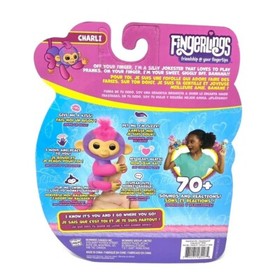 Fingerlings 2023 NEW Interactive Baby Monkey Reacts to Touch 70+ Sounds & Reacti
