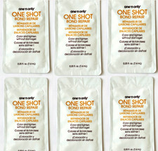 One N Only  6 Full Size Treatments by One Shot Bond Hair Repair Color Lighten