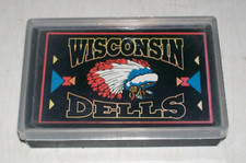 Wisconsin Dells Souvenir Playing Cards Vintage NOS unused 1980's
