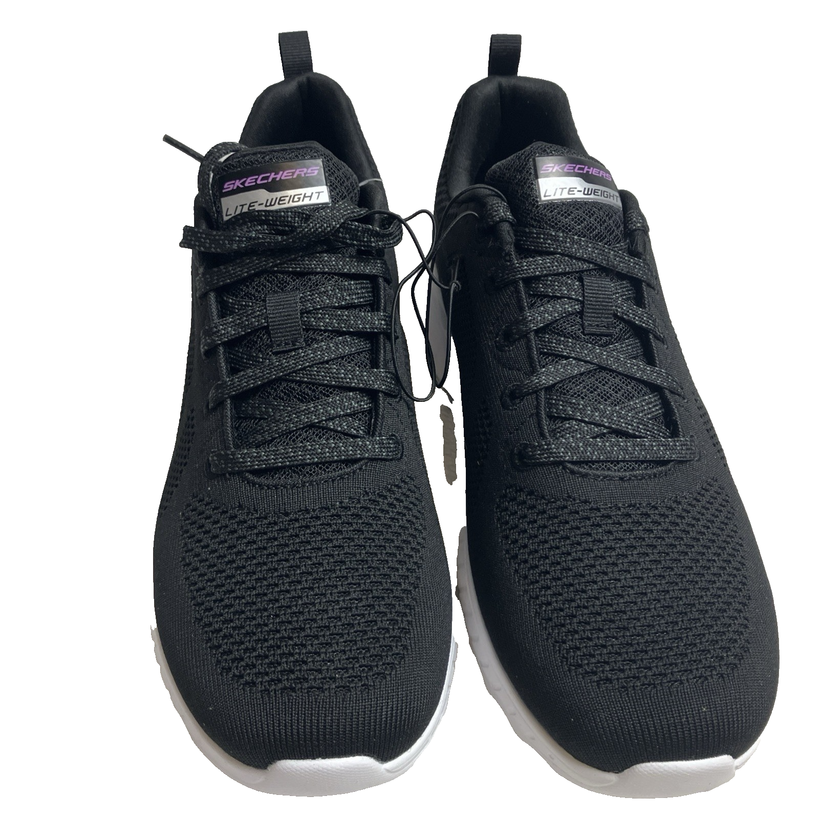 Skechers BOBS Squad Chaos Womens 10 Sneakers with Memory Foam in Black for All-Day Comfort