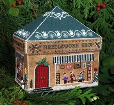 Gingerbread Needlework Shop - Gingerbread Village Part 7 - The Victoria Sampler