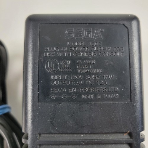 Sega Genesis Model 2 Power Supply AC Adapter MK-2103 Original OEM 10V DC 0.85A - Picture 2 of 5