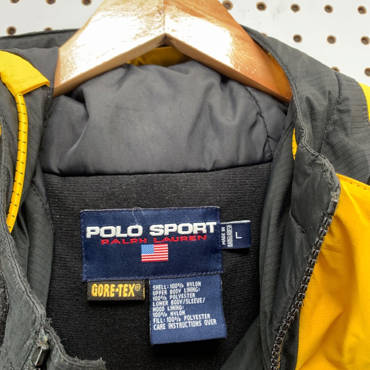 VTG 90s Polo Sport Ralph Lauren Gore Tex Jacket Mens Large VTG 90s Polo Sport Ralph Lauren Gore Tex Jacket Mens Large