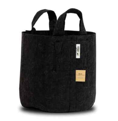 Growbag Root Pouch Stoff Topf 50x40cm 78L mit einem Griff schwarz für Growbox