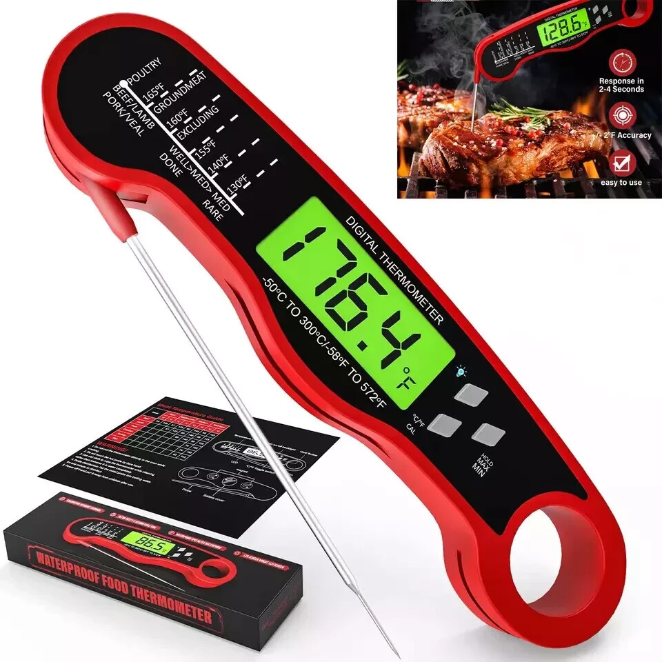 Meat Thermometer Digital Fast Instant Read Food Thermometer for Cooking-image