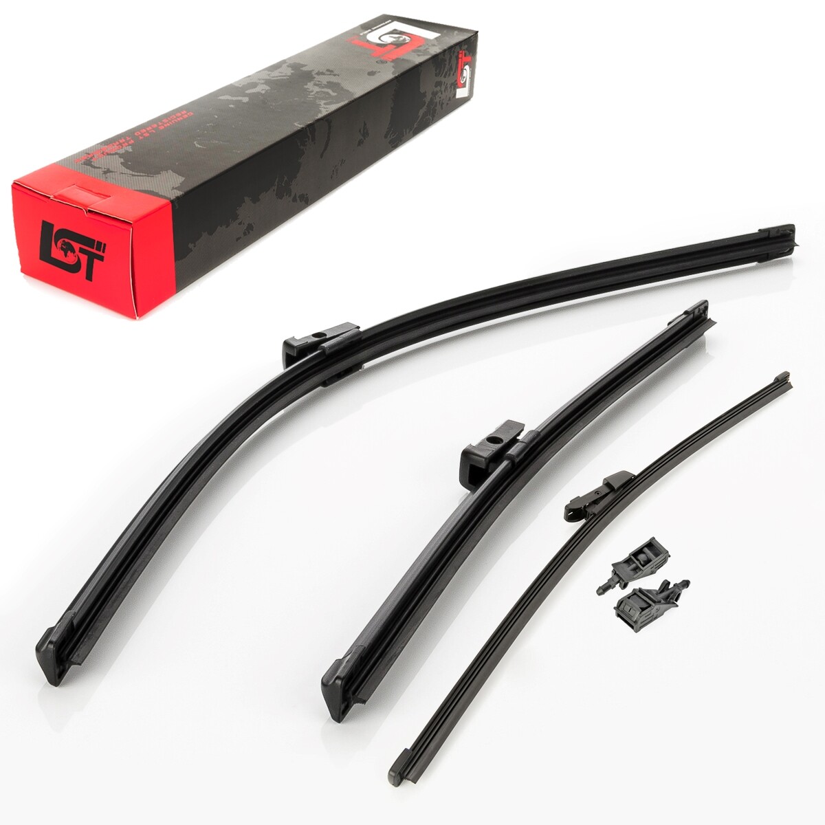 Windshield Wiper Set Front Rear Front Wiper Rear Wiper Blade for Skoda Rapid