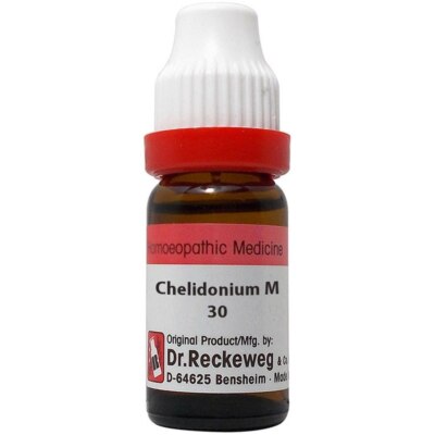 Reckeweg Germany Chelidonium Majus 30CH,200CH,1000CH(1M) 11ml  Liver Disorders