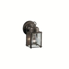 Kichler Outdoor Wall 1Lt, Olde Bronze, Clear - 9611OZ