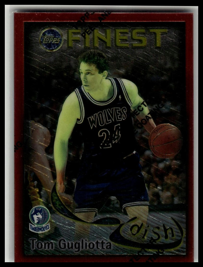 1995-96 Finest Tom Gugliotta / Christian Laettner Dish and Swish #DS16