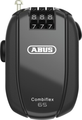 ABUS Combiflex StopOver Fahrradschloss 1,2mm/65cm ideal zur Sicherung von Sportartikeln