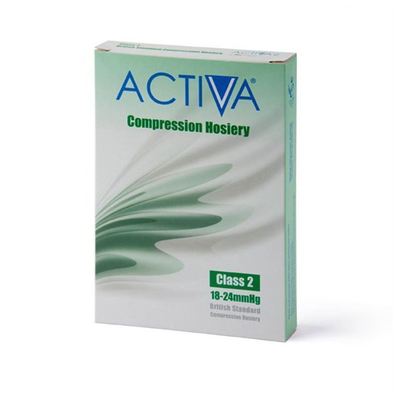 Activa Klasse 2 Oberschenkel Kompression Stützstrümpfe offene oder geschlossene Zehe 18-24mmHg