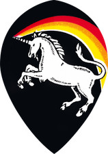Unicorn Unicorns Dart Flights Standard / Pear Shape 4 Colours Rainbow Ultrafly