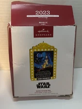 Hallmark Keepsake 2023 Star Wars: A New Hope Now Showing Ornament Magic Light