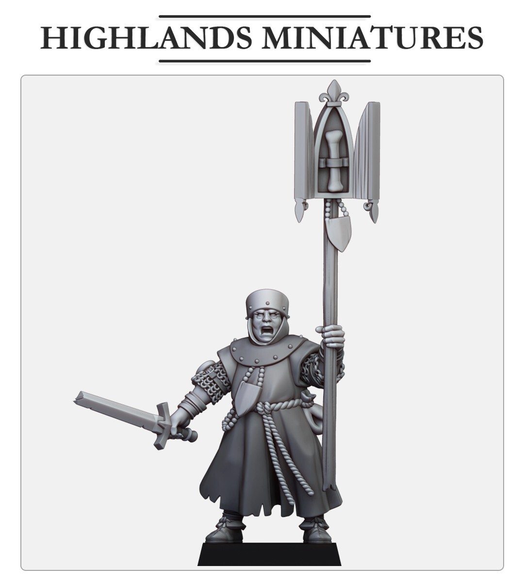 Highlands Miniatures Heroes Foot Gallia Bretonen Old World WhfB 9th Age AoS ToW