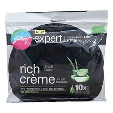 Godrej Expert Rich Cr me Hair Colour 20ml 20g choose your shade, free dye brush