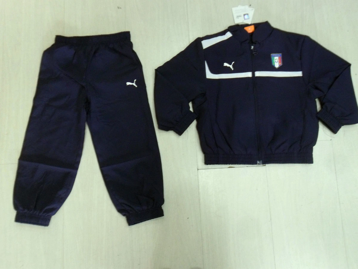 10184 INFANT BAMBINO BAMBINA PUMA ITALIA TUTA TRACKSUIT TUTINA