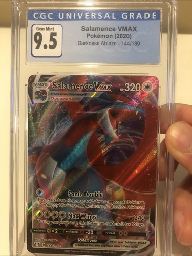 Salamence VMAX graded CGC 9.5 for sale on eBay