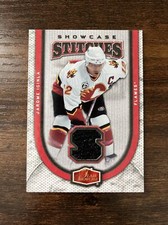 2006-07 Fleer Flair Showcase Stitches Jersey #SS-JI Jarome Iginla Calgary Flames
