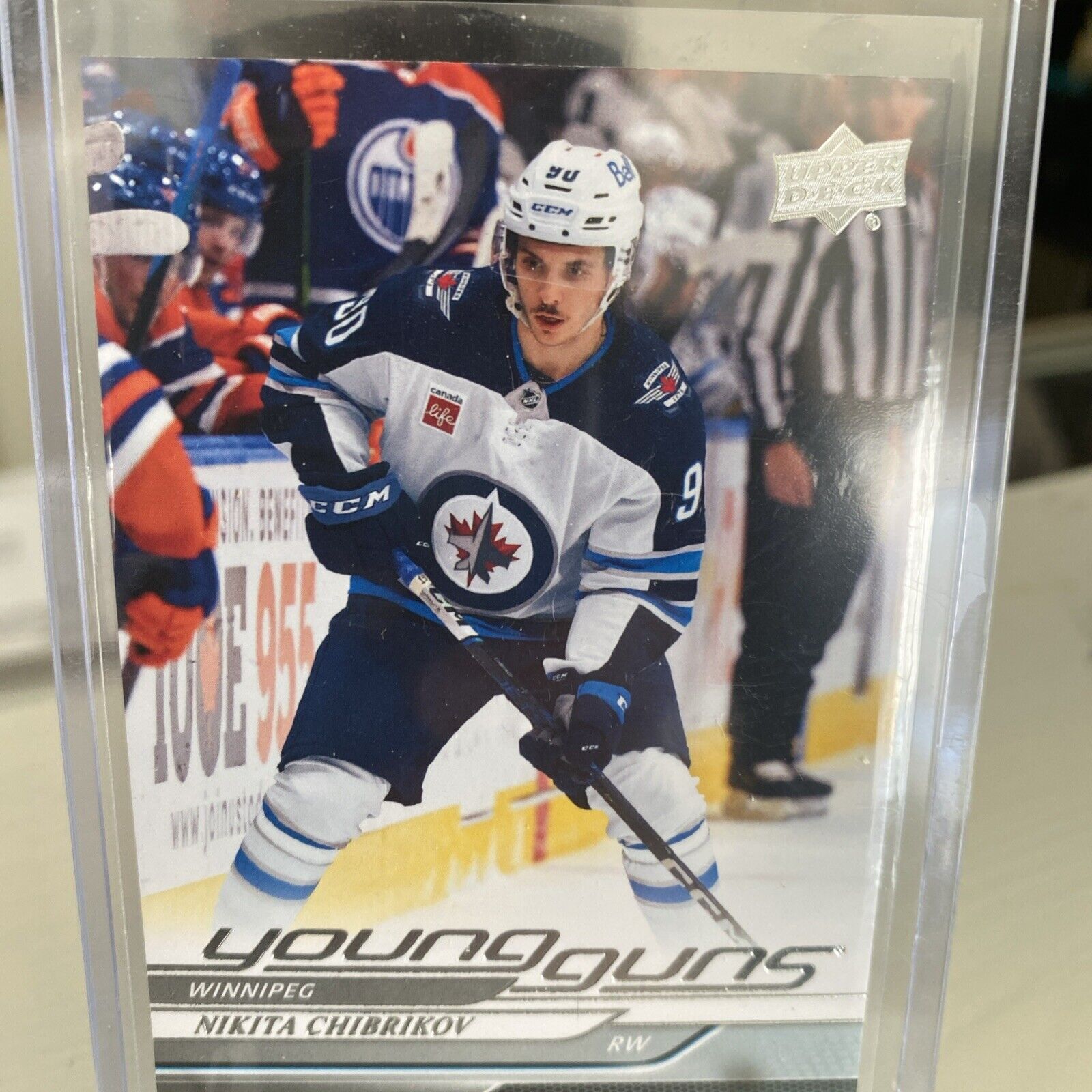 🛩️ 2024-2025- Upper Deck Series 1 NIKITA CHIBRIKOV Young Guns #245 Rookie