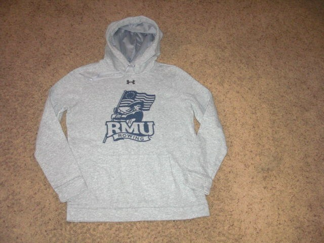FILA Felpa con cappuccio ROBERT MORRIS UNIVERSITY ROWING grigia Under Armour donna M