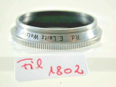 LEICA LEITZ Summitar Dunkel Rot Dark Red Filter Lens E36 36 36mm 1802/9