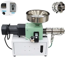 PEEK PLA ABS Plastic Desktop Injection Molding Machine Single Screw Extruder 1in