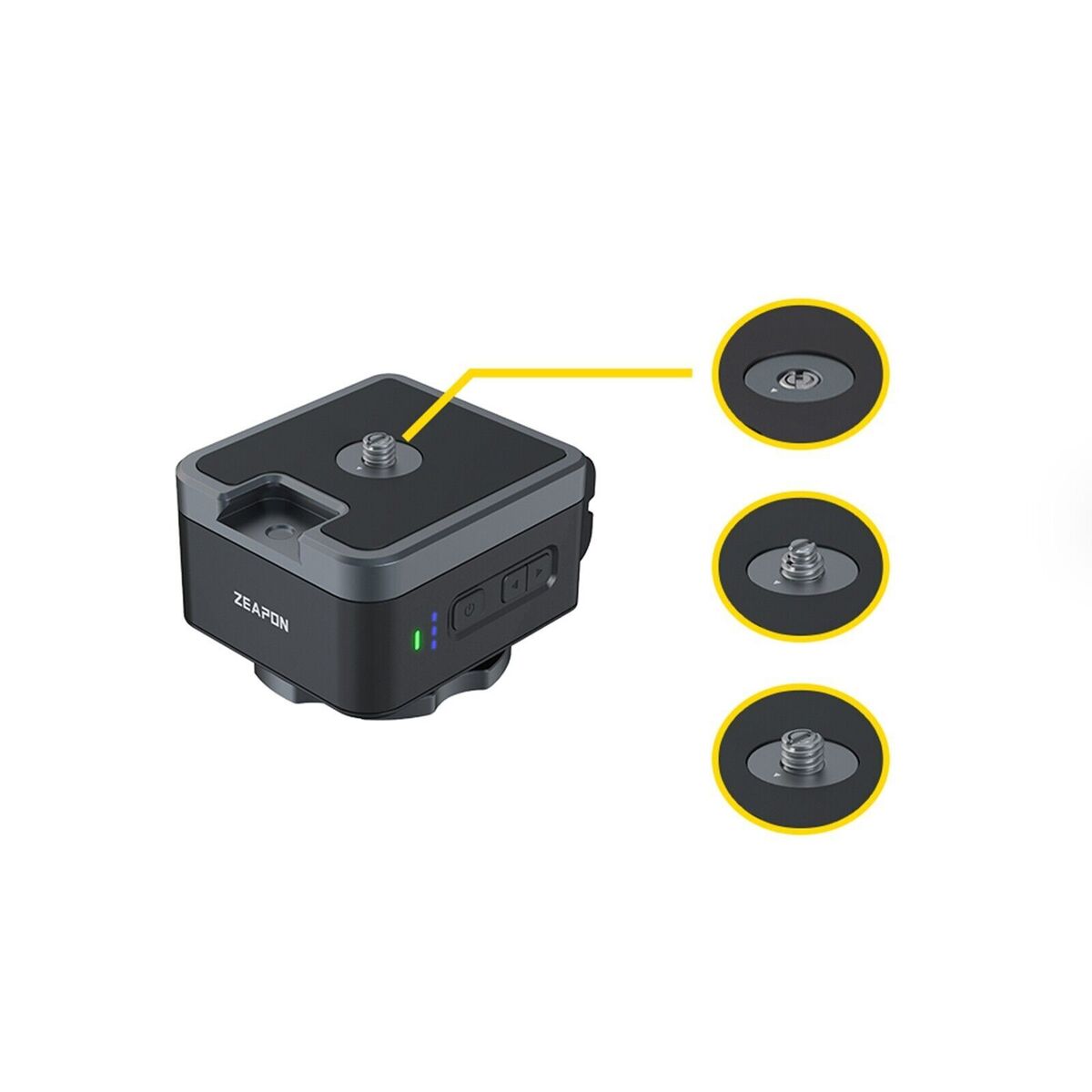 ZEAPON PD-E1 PT Motorized Pan Head Tilt Head 50kg Horizontal ZEAPON PD-E1 PT Motorized Pan Head Tilt Head 50kg Horizontal