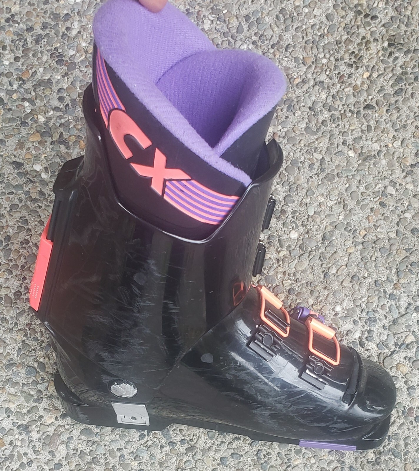 San Marco Ski Boot CX777 Downhill size 2526.5 SYMFLEX SYSTEM vtg RETRO
