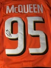 Roger McQueen Signed Jersey NHL Auto Autographed Anaheim Ducks Custom Providence