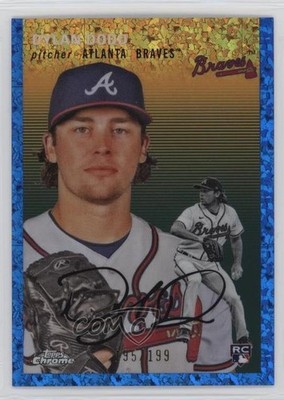 2023 Topps Chrome Platinum Anniversary 195/199 Dylan Dodd #214 Rookie RC 0x4h