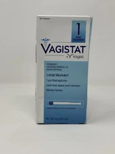 NEW Vagistat Vagisil Single Dose Infection Treatment Antifungal Ointment 4.6g