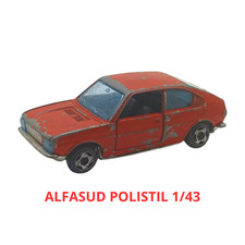 Polistil Model Scale 1/43 Alfa Romeo Alfasud Rare Red Color Collection