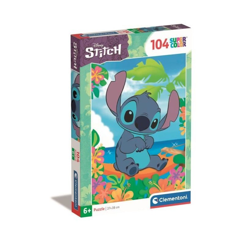 Puzzle enfant Stitch Disney pour animer les apres-midis pluvieux en famille
