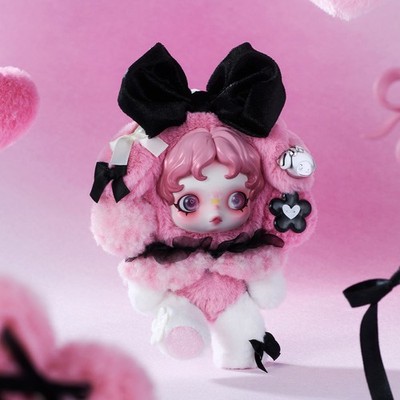 MY MELODY × SKULLPANDA ぬいぐるみ POP MART SKULLPANDA x My Melody Plush Doll Pendant AUTHENTIC | eBay