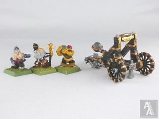 (2308) Grudge Thrower & Crew Metal Dwarf Mountain Holds Sigmar Old World