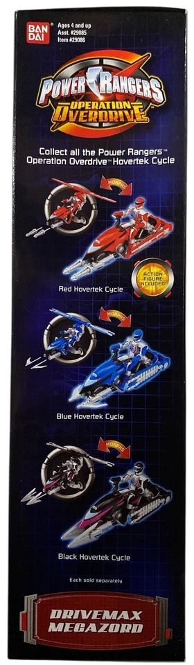 Juego de figuras Power Rangers Operation Overdrive Drivemax Megazord ¡NUEVO bonito! 2006 Foto 3 de 4