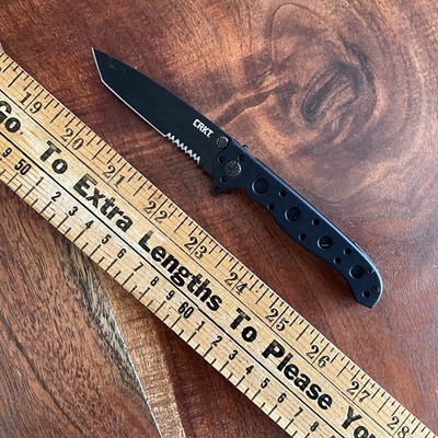 Vintage CRKT Knife M16-10KZ Tanto Kit Carson Design