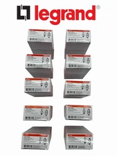 10 PCS Legrand 1597TRW 15A Tamper-Resistant Self-Test Duplex GFCI – White – NEW