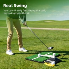 GOLF MAT TEACHING DRIVING RANGE MAT TRAINING PRACTICE COACHING MAT 35*47CM UK