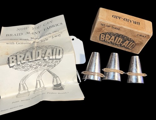 Vintage Set ZOPFHILFE VERSTELLBAR Vari-Ordner mit Box
