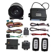 Car Alarm System, Security Antitheft Alarm Systems with Keyless Entry, with