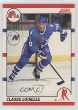 1990-91 Score Claude Loiselle #207 q7c