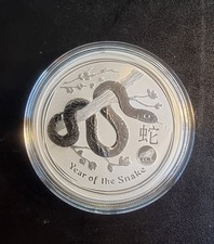1 OZ Silber Lunar II Schlange